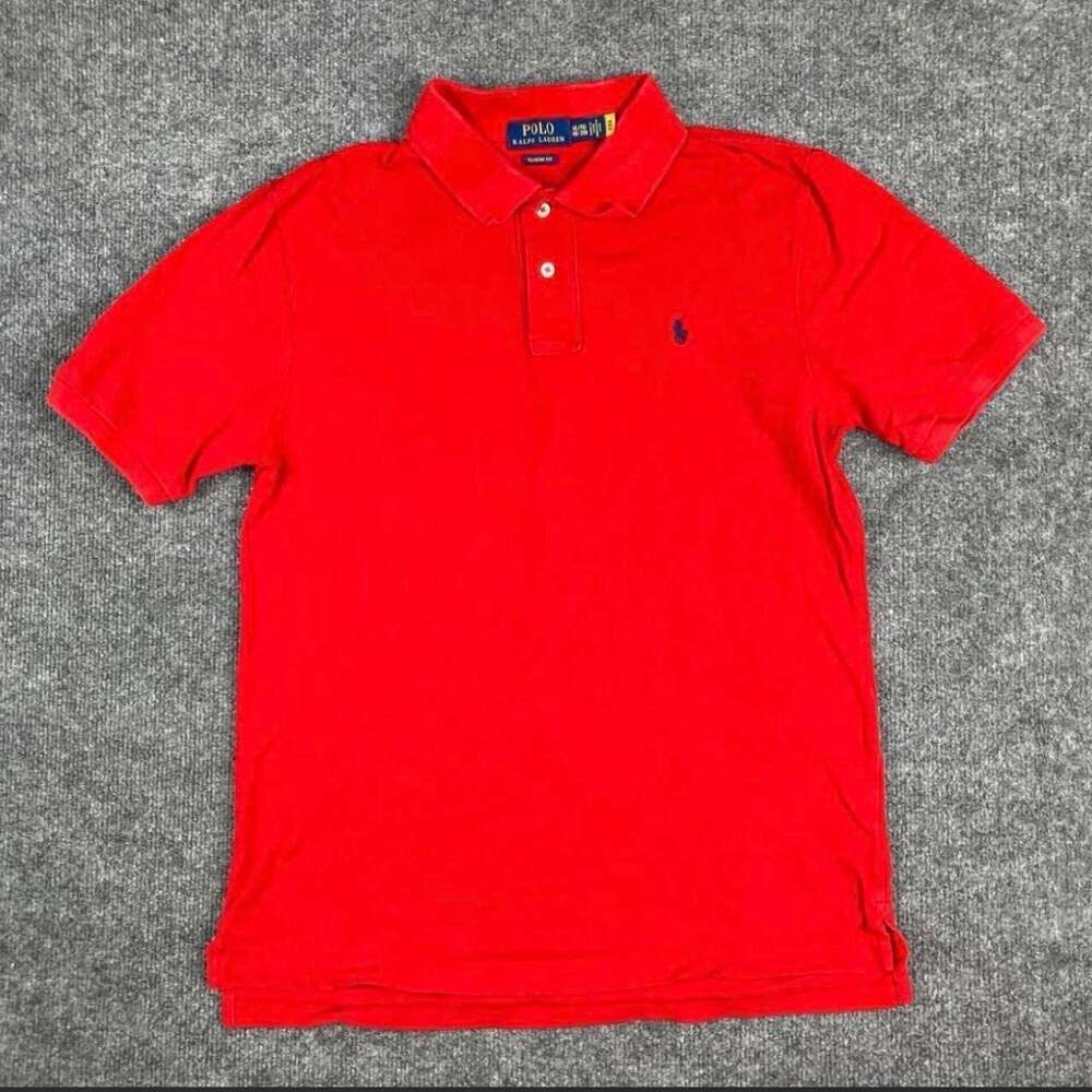 Polo Ralph Lauren Kids Red Classic Fit Cotton Polo Shirt XL 18-20